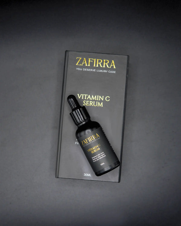 Zafirra Brightening Vitamin C Serum (Light, Non-Greasy)